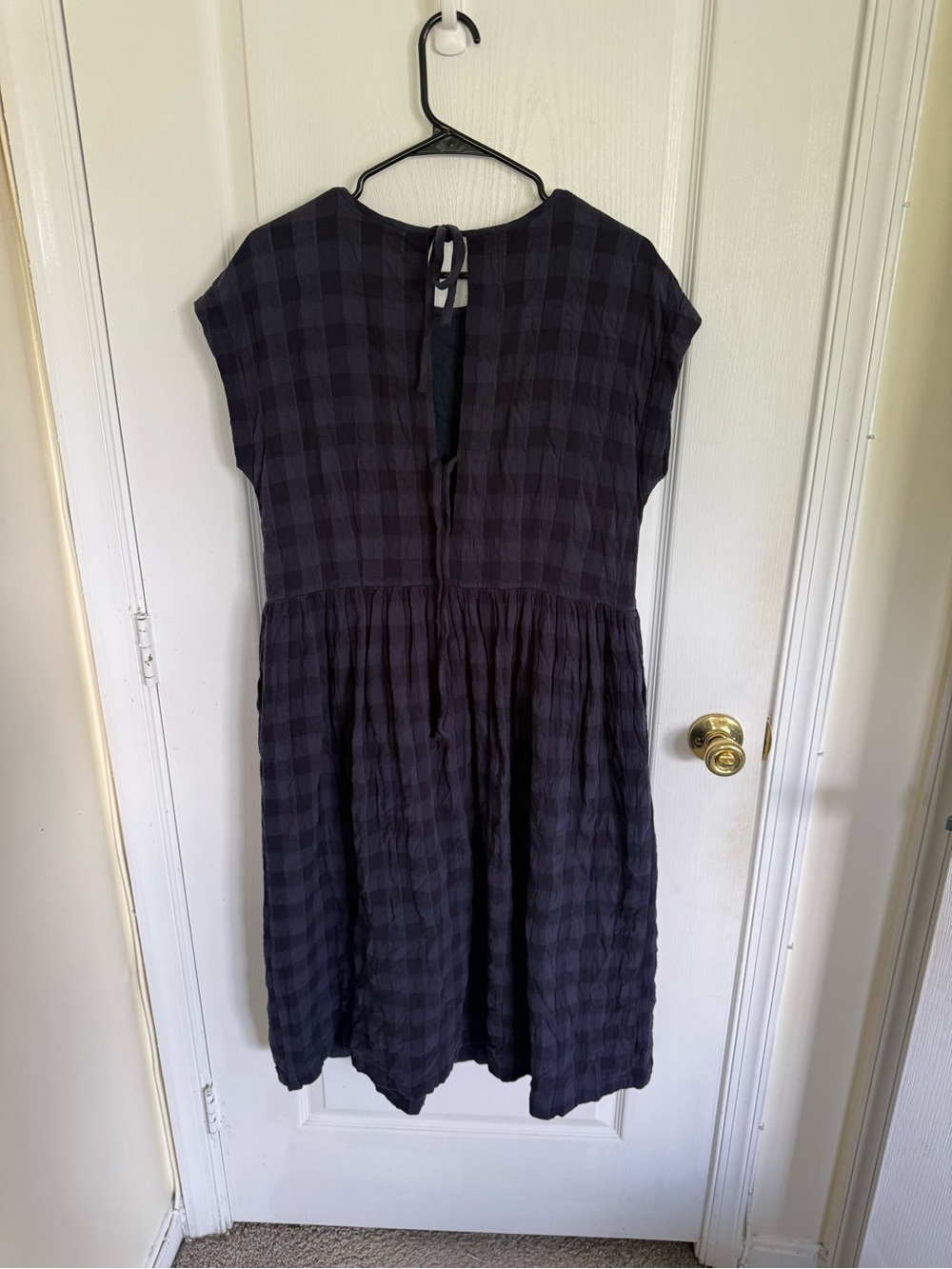 Alex Mill NEW Dora Dress in Navy Gingham - Picture 6 of 8